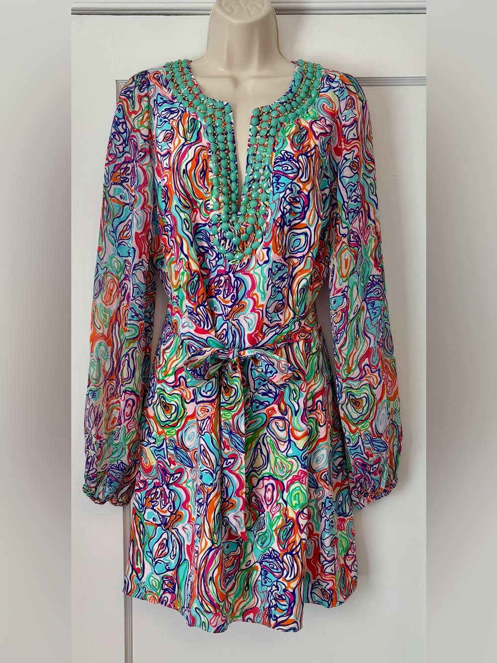 🐚 Lilly Pulitzer Seamus Dress — “What a Catch” | Size 10 | NWT